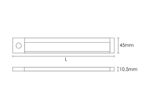 چراغ LED زیر کابینت هوایی سری 24